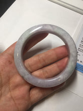 Load image into Gallery viewer, 55.4mm Certified type A 100% Natural sunny green/purple/orange(Fu LU SHOU) Jadeite bangle BN44-5132