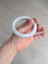 Load image into Gallery viewer, 55.4mm Certified type A 100% Natural sunny green/purple/orange(Fu LU SHOU) Jadeite bangle BN44-5132