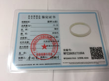 Load image into Gallery viewer, 48.7mm certified 100% natural type A light green orange white thin square style jadeite bangle PH252-1004