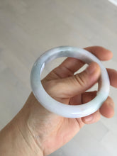 Load image into Gallery viewer, 55.8mm certified 100% natural light green blue red purple jadeite jade bangle AM92-(1372)