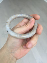 Load image into Gallery viewer, 54.5mm 100% natural beige yellow red round cut Coral Jade (珊瑚玉) bangle XY100