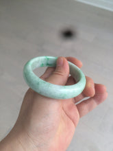 Load image into Gallery viewer, 51.5mm certificated Type A 100% Natural sunny green Jadeite Jade bangle AY33-0435