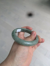 Load image into Gallery viewer, 54.6mm Certified 100% natural Type A green/gray jadeite jade bangle AE67-2865