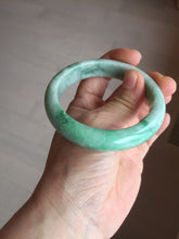 Load image into Gallery viewer, 56.2mm certified Type A 100% Natural sunny green/white/red Jadeite Jade bangle BS35-4433