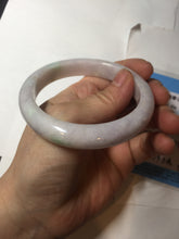 Load image into Gallery viewer, 57.5mm Certified Type A 100% Natural sunny green white purple jadeite Jade bangle BK79-0368