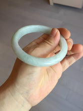 Load image into Gallery viewer, Shopify only. 55mm Certified type A 100% Natural green/white/purple Jadeite bangle AX142 Add on item
