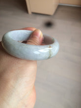 Load image into Gallery viewer, 54mm Certified type A 100% Natural sunny green/white/purple/red (Fu Lu Shou) chubby Jadeite bangle AZ132-9660