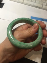 Load image into Gallery viewer, 56.5mm Certified Type A 100% Natural sunny green yellow Jadeite bangle J148-8114