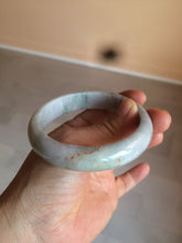Load image into Gallery viewer, 58.5mm 100% natural type A certified light green/purple jadeite jade bangle Y140-0720