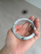 Load image into Gallery viewer, 58.5mm 100% natural type A certified light green/purple jadeite jade bangle Y140-0720