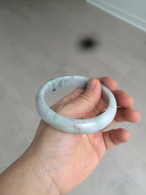 Load image into Gallery viewer, 58.5mm 100% natural type A certified light green/purple jadeite jade bangle Y140-0720