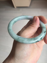 Load image into Gallery viewer, 58mm 100% natural type A certified dark green/purple jadeite jade bangle B120-3024