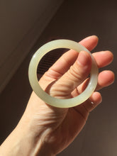 Load image into Gallery viewer, 52mm Certified 100% Natural icy watery yellow crstal sufar (黄冰糖) nephrite jade bangle HT138-3356