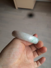Load image into Gallery viewer, 51.5mm Certified Type A 100% Natural sunny green oval Jadeite Jade bangle AZ131-4139