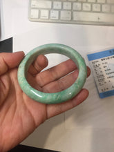 Load image into Gallery viewer, 56.5mm Certified Type A 100% Natural sunny green yellow Jadeite bangle J149-8123