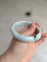 Load image into Gallery viewer, 58.1mm 100% natural type A certified light green/purple jadeite jade bangle Y139-0723