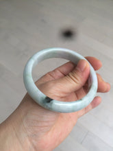Load image into Gallery viewer, 58.1mm 100% natural type A certified light green/purple jadeite jade bangle Y139-0723