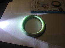 Load image into Gallery viewer, 56.5mm Certified Type A 100% Natural sunny green yellow Jadeite bangle J149-8123