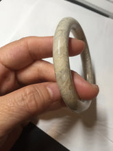 Load image into Gallery viewer, 56mm 100% natural beige yellow red round cut Coral Jade (珊瑚玉) bangle XY101