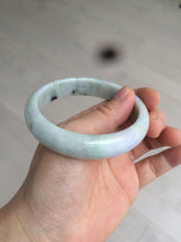 Load image into Gallery viewer, 58.1mm 100% natural type A certified light green/purple jadeite jade bangle Y139-0723