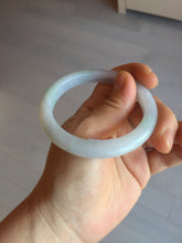Load image into Gallery viewer, 54.7mm certified type A100% Natural green purple Jadeite Jade bangle BM35-0251