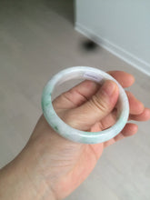 Load image into Gallery viewer, 51.5mm Certified Type A 100% Natural sunny green oval Jadeite Jade bangle AZ131-4139