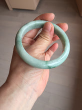 Load image into Gallery viewer, 57.3mm Certified Type A 100% Natural sunny green yellow Jadeite Jade bangle BS30-4414