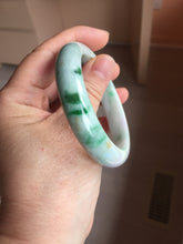 Load image into Gallery viewer, 52.6mm certified 100% Natural type A sunny green yellow purple (Fu Lu Shou)Jadeite Jade bangle PH245-0504