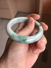 Load image into Gallery viewer, 52.6mm certified 100% Natural type A sunny green yellow purple (Fu Lu Shou)Jadeite Jade bangle PH245-0504
