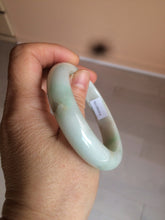 Load image into Gallery viewer, 54.6mm certified 100% natural Type A sunny green/white/brown jadeite jade bangle Y138-3314