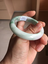Load image into Gallery viewer, 52.6mm certified 100% Natural type A sunny green yellow purple (Fu Lu Shou)Jadeite Jade bangle PH245-0504