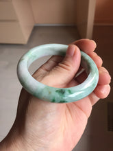 Load image into Gallery viewer, 52.6mm certified 100% Natural type A sunny green yellow purple (Fu Lu Shou)Jadeite Jade bangle PH245-0504