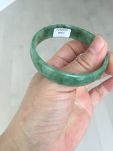 Load image into Gallery viewer, 57.3mm Certified Type A 100% Natural white purple brown red round cut Jadeite bangle PH193-8258