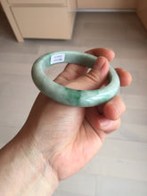 Load image into Gallery viewer, 57.3mm Certified Type A 100% Natural sunny green yellow Jadeite Jade bangle BS30-4414