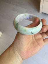 Load image into Gallery viewer, 54mm Certified type A 100% Natural sunny green/purple/yellow(Fu LU SHOU) Jadeite bangle BN61-1736