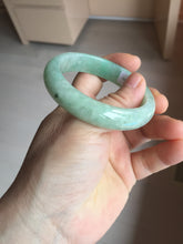 Load image into Gallery viewer, 52.9mm certified 100% natural Type A sunny green jadeite jade bangle PB163-4653