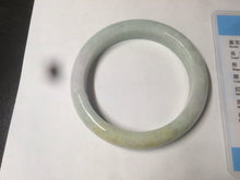 Load image into Gallery viewer, 54.5mm Certified 100% natural Type A green/purple/yellow jadeite jade bangle S51-1728