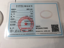 Load image into Gallery viewer, 48.7mm certified 100% natural type A light green purple white thin square style jadeite bangle PH227-0980