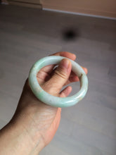 Load image into Gallery viewer, 55.8mm certified 100% natural Type A sunny green/white/brown jadeite jade bangle Y137-3334