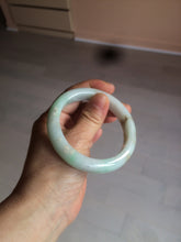 Load image into Gallery viewer, 55.8mm certified 100% natural Type A sunny green/white/brown jadeite jade bangle Y137-3334