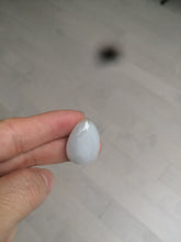 Load image into Gallery viewer, 100% natural white type A jadeite jade water drop pendant AX36