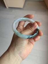 Load image into Gallery viewer, 57.2mm certified Type A 100% Natural icy watery light green sunny green purple Jadeite Jade bangle BQ64-5668