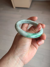 Load image into Gallery viewer, 56mm Certified Type A 100% Natural sunny green yellow Jadeite Jade bangle BS26-4432