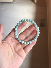 Load image into Gallery viewer, 7mm size 50-58mm 100% natural type A green/white/yellow/purple jadeite jade beads bracelet group PF78