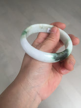 Load image into Gallery viewer, 60mm certified Type A 100% Natural sunny green yellow brown white Jadeite Jade bangle D137-1732