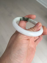 Load image into Gallery viewer, 52mm certified Type A 100% Natural sunny green yellow brown white oval Jadeite Jade bangle Q138-1727
