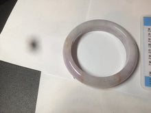 Load image into Gallery viewer, 59mm Certified Type A 100% Natural white/purple/pink/yellow jadeite Jade bangle BK3-8360