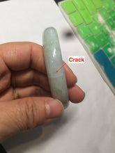 Load image into Gallery viewer, 54.5mm Certified 100% natural Type A green/purple/yellow jadeite jade bangle S51-1728