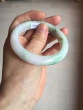 Load image into Gallery viewer, 54mm Certified type A 100% Natural green purple white Jadeite bangle BP175-1053