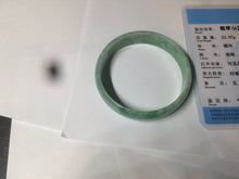 Load image into Gallery viewer, 52.5mm certified 100% natural Type A sunny green jadeite jade bangle BK5-3359